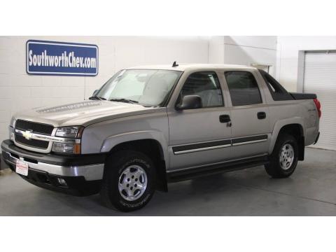 Silver Birch Metallic Chevrolet Avalanche LS 4x4.  Click to enlarge.