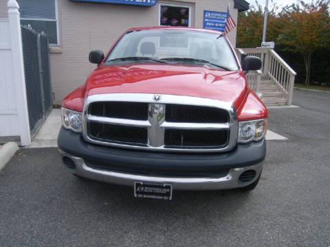 Flame Red Dodge Ram 1500 ST Regular Cab.  Click to enlarge.