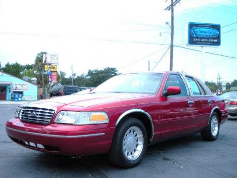 Toreador Red Metallic Ford Crown Victoria LX Sedan.  Click to enlarge.
