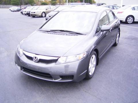 Polished Metal Metallic Honda Civic LX-S Sedan.  Click to enlarge.
