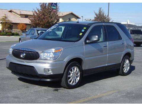 Platinum Metallic Buick Rendezvous CX.  Click to enlarge.