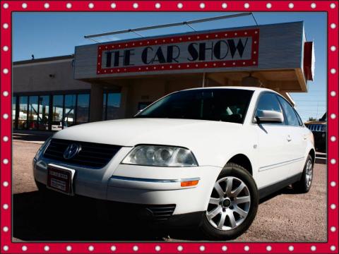 Candy White Volkswagen Passat GLS Sedan.  Click to enlarge.