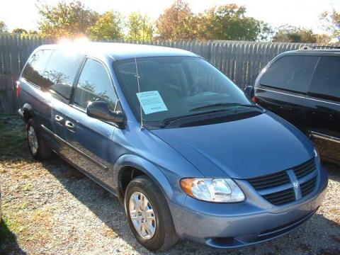 Marine Blue Pearl Dodge Grand Caravan SE.  Click to enlarge.