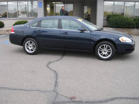 Imperial Blue Metallic Chevrolet Impala LT.  Click to enlarge.