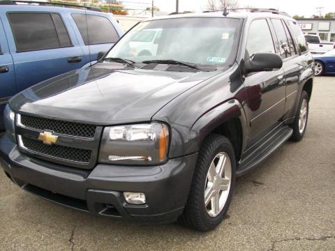 Graphite Metallic Chevrolet TrailBlazer LT 4x4.  Click to enlarge.