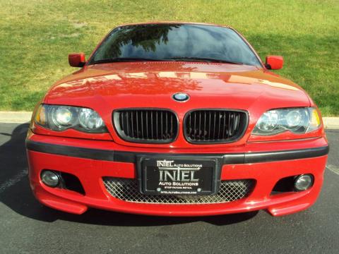 Imola Red BMW 3 Series 330i Sedan.  Click to enlarge.