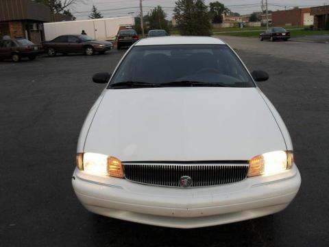 Bright White Buick Skylark Custom Sedan.  Click to enlarge.