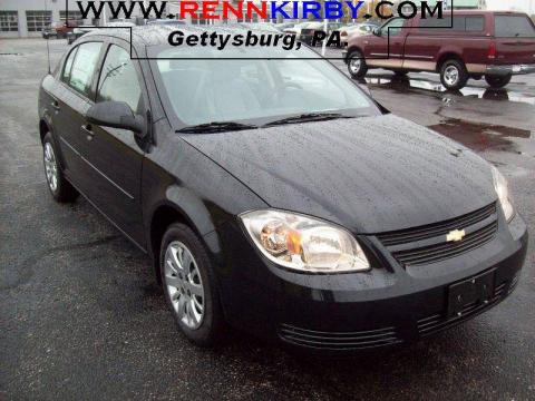 Black Granite Metallic Chevrolet Cobalt LT Sedan.  Click to enlarge.