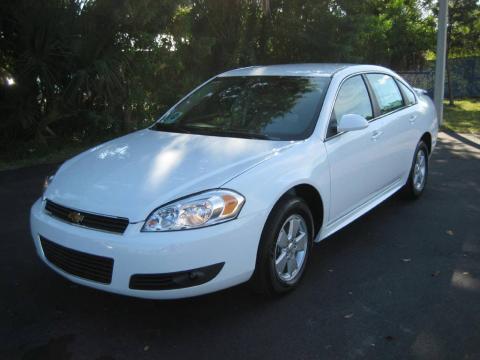 Summit White Chevrolet Impala LT.  Click to enlarge.