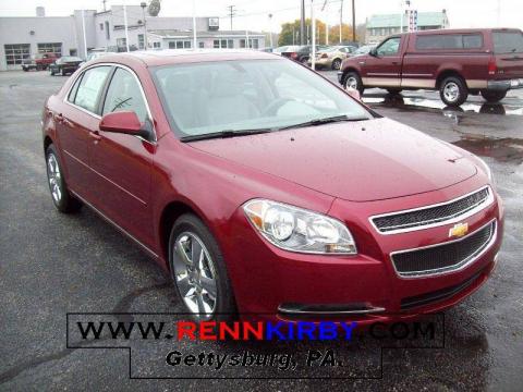 Red Jewel Tintcoat Chevrolet Malibu LT Sedan.  Click to enlarge.