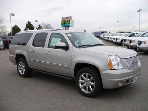 Silver Birch Metallic GMC Yukon XL Denali AWD.  Click to enlarge.