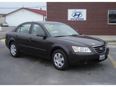 Cocoa Metallic Hyundai Sonata GLS.  Click to enlarge.