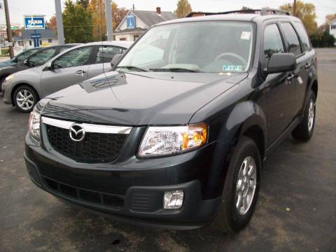 Monterey Gray Mazda Tribute i Touring AWD.  Click to enlarge.