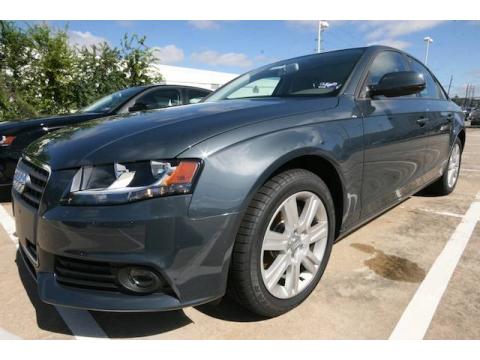 Meteor Gray Pearl Effect Audi A4 2.0T Sedan.  Click to enlarge.