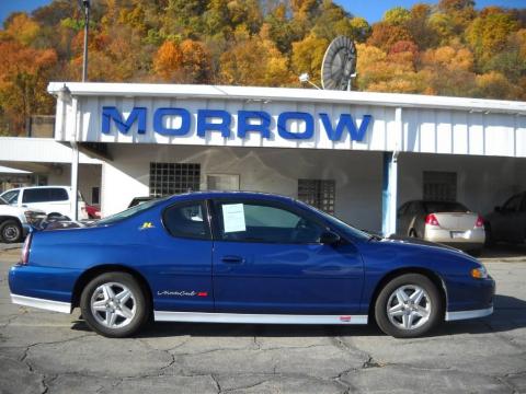 Superior Blue Metallic Chevrolet Monte Carlo SS Jeff Gordon Signature Edition.  Click to enlarge.