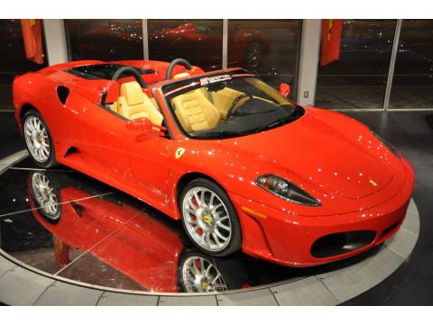 Rosso Corsa (Red) Ferrari F430 Spider F1.  Click to enlarge.