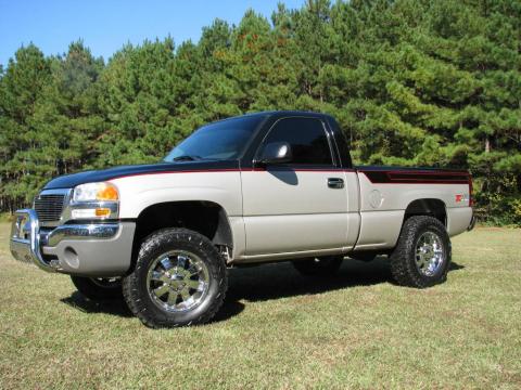 Silver Birch Metallic GMC Sierra 1500 Z71 Regular Cab 4x4.  Click to enlarge.