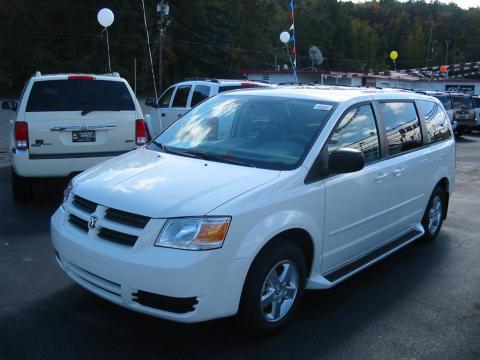 Stone White Dodge Grand Caravan SE.  Click to enlarge.