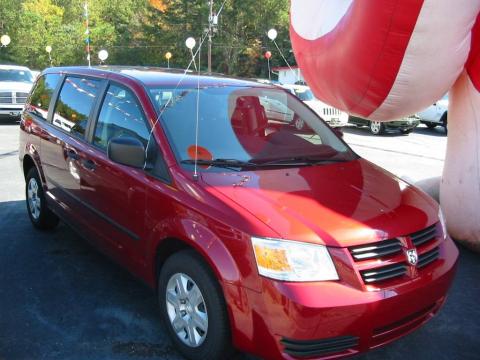Inferno Red Crystal Pearl Dodge Grand Caravan Cargo Van.  Click to enlarge.