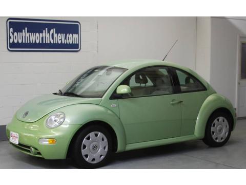 2000 volkswagen beetle for sale. Green 2000 Volkswagen New