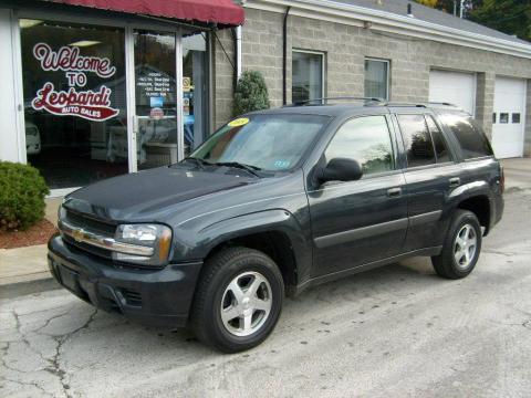 Dark Gray Metallic Chevrolet TrailBlazer LS 4x4.  Click to enlarge.