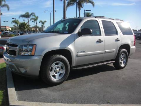 Silver Birch Metallic Chevrolet Tahoe LT.  Click to enlarge.