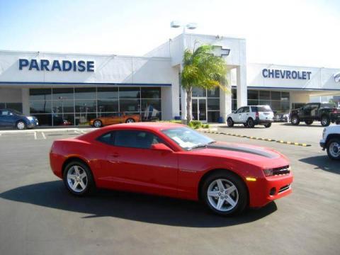 Victory Red Chevrolet Camaro LT Coupe.  Click to enlarge.