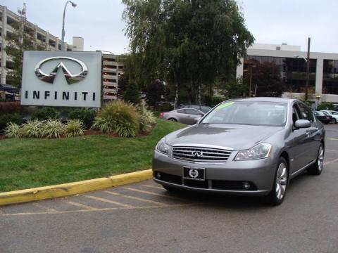 Diamond Graphite Metallic Infiniti M 35x Sedan.  Click to enlarge.