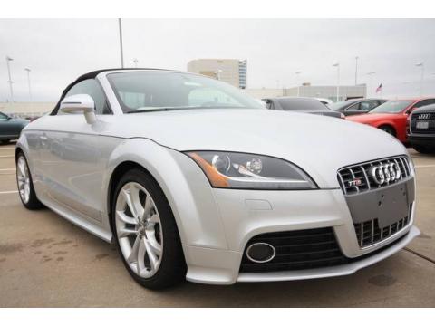 Ice Silver Metallic Audi TT S 2.0T quattro Roadster.  Click to enlarge.