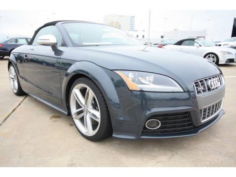 Meteor Grey Pearl Effect Audi TT S 2.0T quattro Roadster.  Click to enlarge.