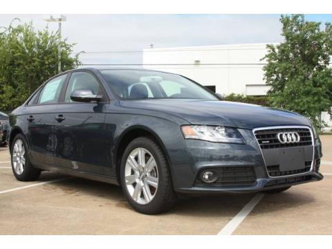 Meteor Gray Pearl Effect Audi A4 2.0T quattro Sedan.  Click to enlarge.