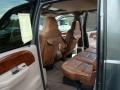  2004 Ford F350 Super Duty Castano Brown Leather Interior #10