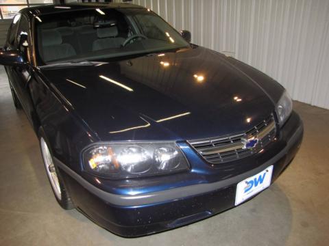 Navy Blue Metallic Chevrolet Impala .  Click to enlarge.