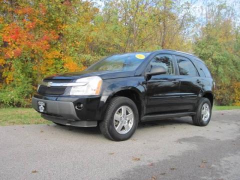 Black Chevrolet Equinox LS AWD.  Click to enlarge.