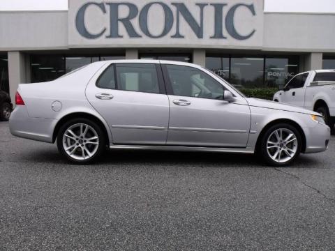 Silver Metallic Saab 9-5 2.3T Sedan.  Click to enlarge.