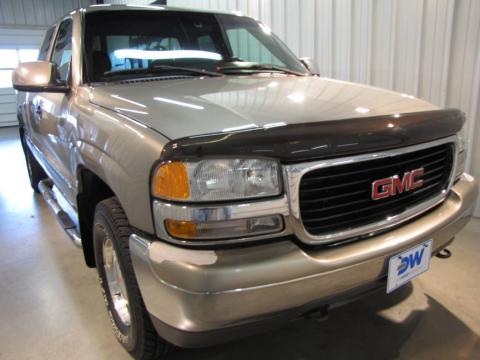 Pewter Metallic GMC Sierra 1500 SLE Extended Cab 4x4.  Click to enlarge.