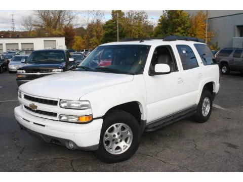 Summit White Chevrolet Tahoe Z71 4x4.  Click to enlarge.