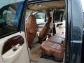  2006 Ford F250 Super Duty Castano Brown Leather Interior #10