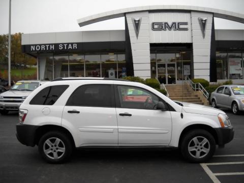 Summit White Chevrolet Equinox LS.  Click to enlarge.