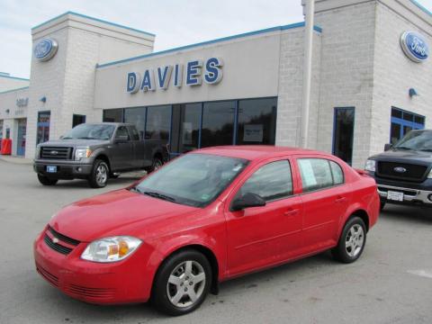 Victory Red Chevrolet Cobalt Sedan.  Click to enlarge.