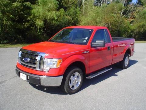 Bright Red Ford F150 XLT Regular Cab. Click to enlarge. Bright Red Ford F150 XLT Regular Cab. Click to enlarge.