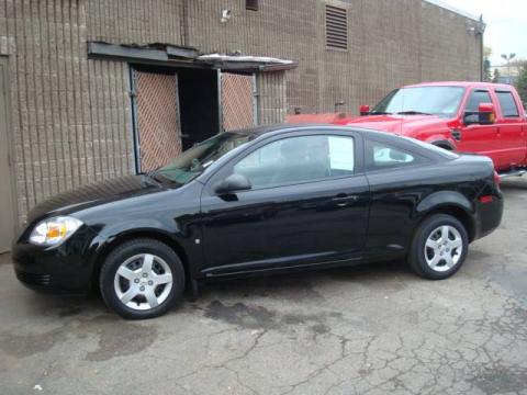 Black Chevrolet Cobalt LS Coupe.  Click to enlarge.