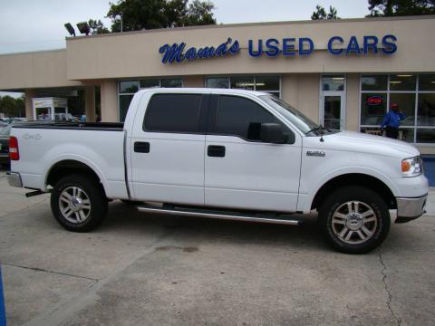 Oxford White Ford F150 Lariat SuperCrew 4x4.  Click to enlarge.