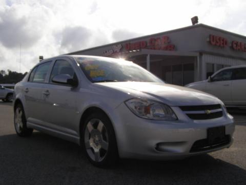 Silver Ice Metallic Chevrolet Cobalt LT Sedan.  Click to enlarge.