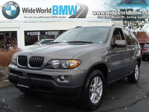 Stratus Grey Metallic BMW X5 3.0i.  Click to enlarge.