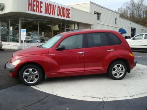 Inferno Red Pearl Chrysler PT Cruiser .  Click to enlarge.