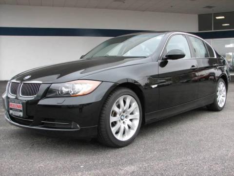 Black Sapphire Metallic BMW 3 Series 330xi Sedan.  Click to enlarge.