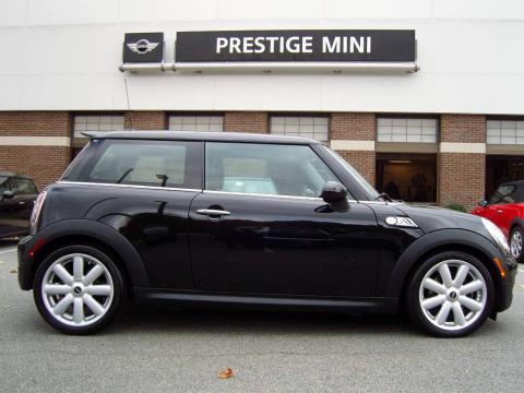 Midnight Black Mini Cooper S Hardtop.  Click to enlarge.