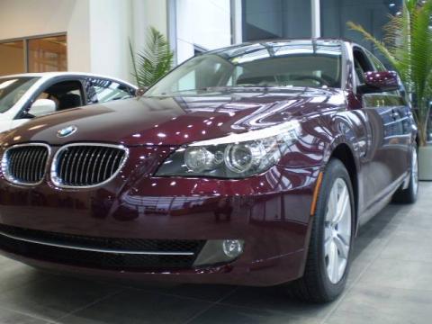 Barbera Red Metallic BMW 5 Series 528i xDrive Sedan.  Click to enlarge.