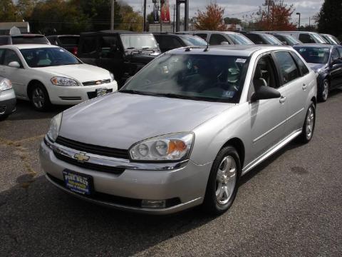 Galaxy Silver Metallic Chevrolet Malibu Maxx LT Wagon.  Click to enlarge.